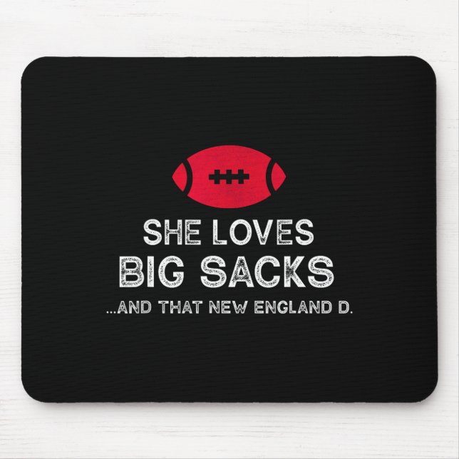 Funny New England Football Quote Men Women Gift  Mouse Pad (Front)