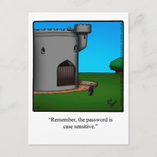 Funny New Home Announcement Postcard