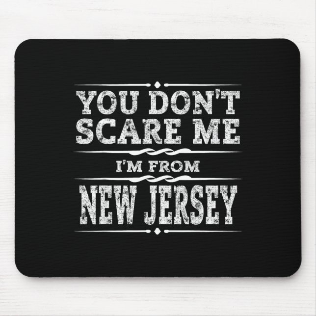 Funny New Jersey Home Garden State Gift  Mouse Pad (Front)