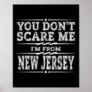 Funny New Jersey Home Garden State Gift Poster