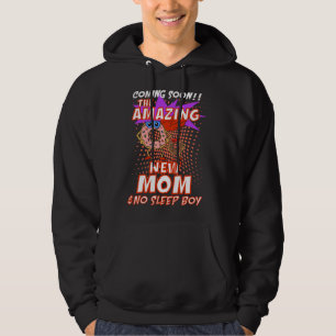 Funny New Mom Donut Pregnancy Boy Baby Gender Reve Hoodie