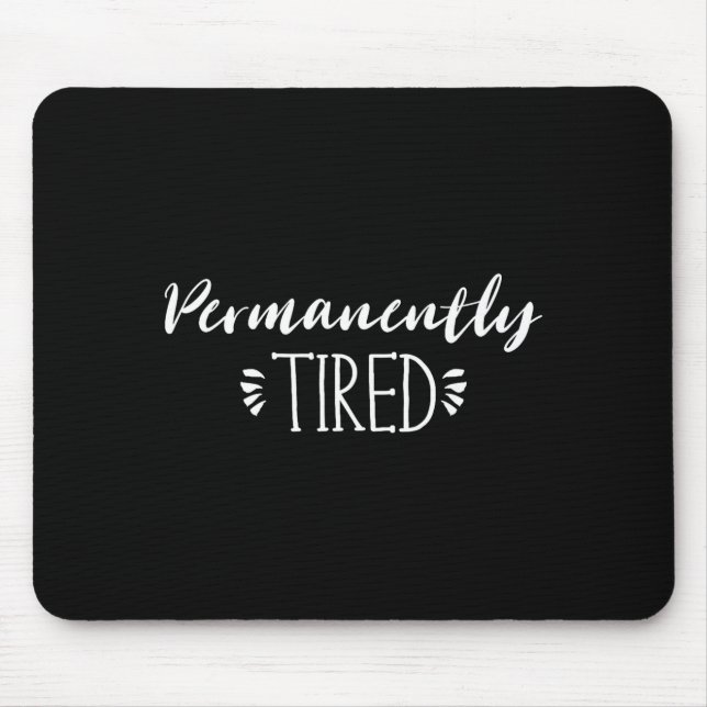Funny New Mother And Father Gift, Permanently Tire Mouse Pad (Front)