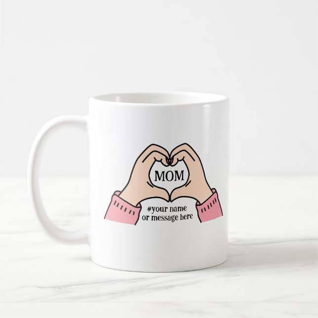  Funny New Mum Happy Mothers Day Gift Coffee Mug (Left)