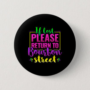 Funny New Orleans Mardi Gras Louisiana Carnival Ne 6 Cm Round Badge
