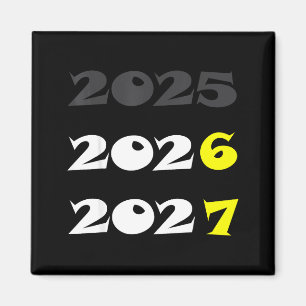 Funny New Year 2026 Six Seven 67 Meme  Magnet
