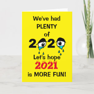 Funny New Year Christmas 2020 Holiday Card