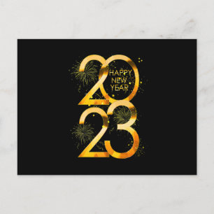 Funny New Years Eve Party Supplies 2023 Happy New Invitation Postcard