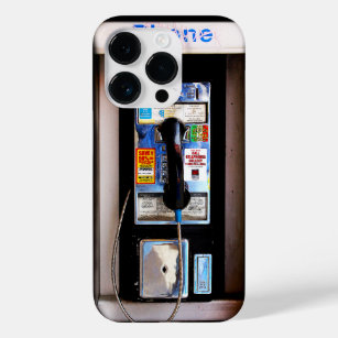 Funny New York Public Pay Phone Photograph Case-Mate iPhone 14 Pro Case