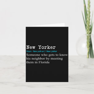 Funny New Yorker Dictionary Definition Gif  Card