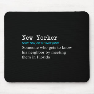 Funny New Yorker Dictionary Definition Gif  Mouse Pad