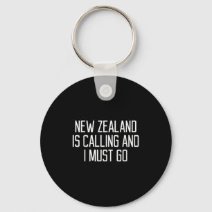Funny New Zealand Quote Key Ring