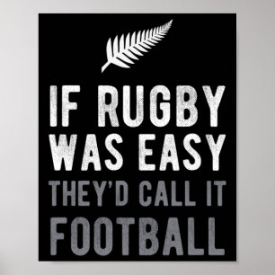 Funny New Zealand Rug  Poster