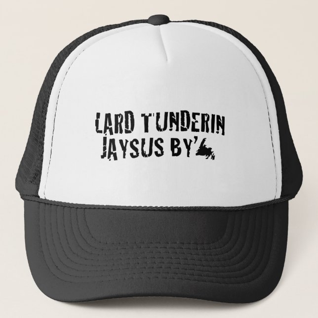Funny Newfie Slang Trucker Hat (Front)
