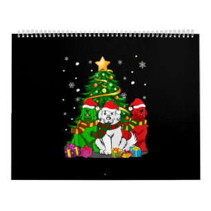 Funny Newfoundland Dog Christmas Best Gift Calendar