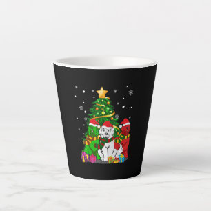 Funny Newfoundland Dog Christmas Best Gift Latte Mug