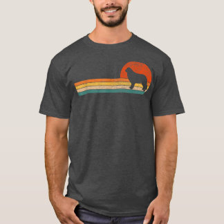 Funny Newfoundland Dog Newfie Owner Retro Vintage T-Shirt
