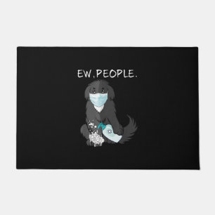 Funny Newfoundland Ew People Dog Lover Doormat