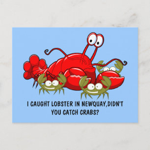 Funny Newquay Postcard