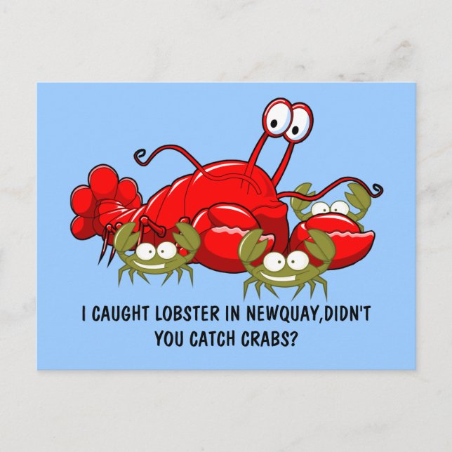 Funny Newquay Postcard (Front)