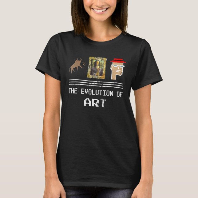 Funny Nft Designs Crypto Nft T-Shirt (Front)