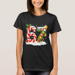 Funny Nice Naughty 6 7 Christmas 67 Meme Xmas Boys T-Shirt