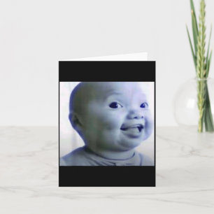 Funny Niche Baby Gen Z Meme Ai Viral Giggling Ai L Card