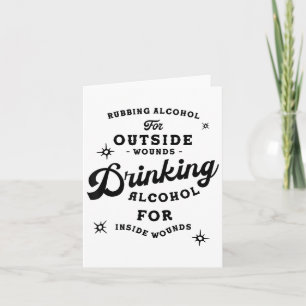 Funny Nick Miller Quote Shirt_ Alcohol Saying New  Card