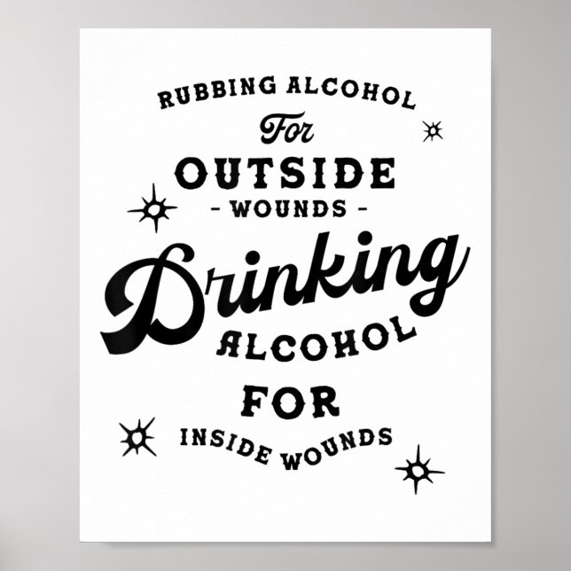 Funny Nick Miller Quote Shirt_ Alcohol Saying New  Poster (Front)