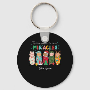 Funny Nicu Nurse Nurse Appreciation Christmas Key Ring