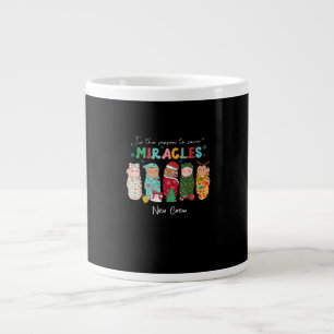 Funny Nicu Nurse Nurse Appreciation Christmas Large Coffee Mug