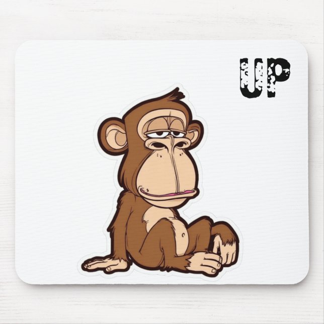 Funny Nigerian Mouse Pad (Front)