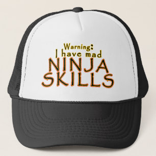 Funny Ninja Joke Trucker Hats