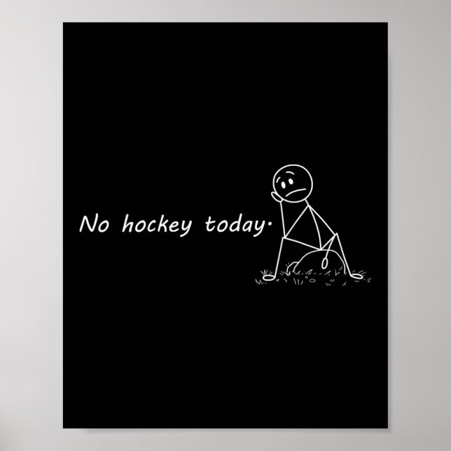 Funny No Hockey Today _3  Poster (Front)