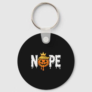 Funny No Kings Halloween 2025 Distressed Usa Flag Key Ring