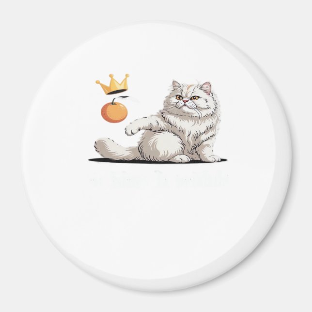 Funny No Kings In America Magnet (Front)