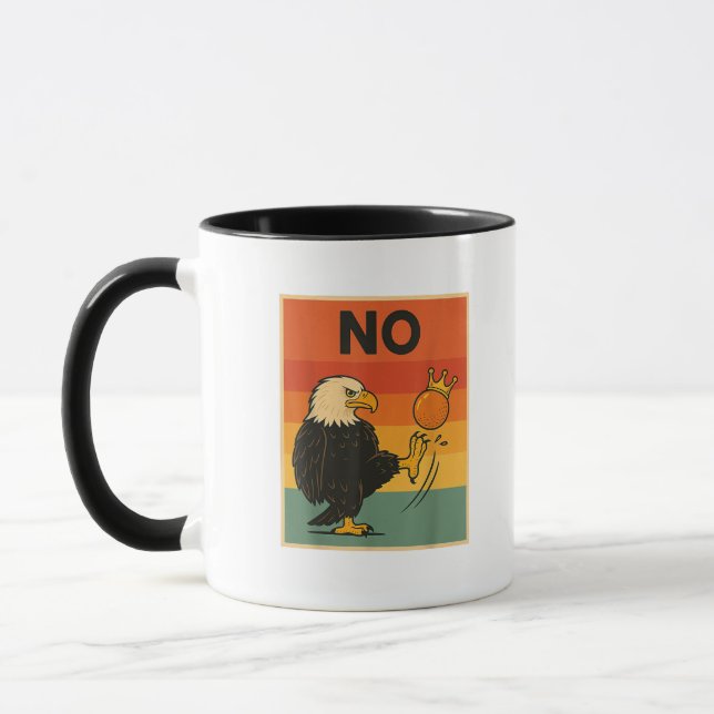 Funny No Kings In America Men Women Style Mug (Left)