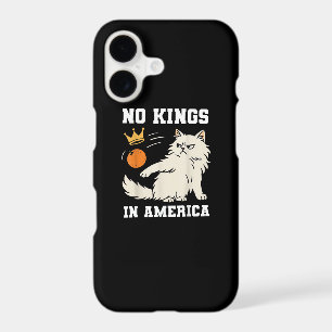 Funny No Kings in America Retro Classic Style