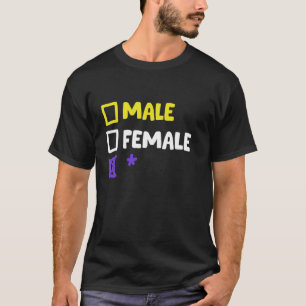 Funny Nonbinary And Transgender T-Shirt