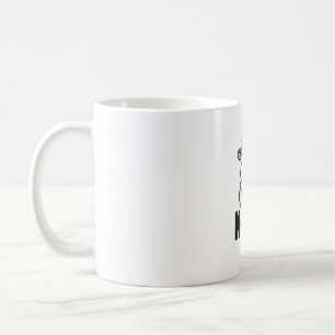Funny Nope Cow Vintage Vector Design_1 Coffee Mug