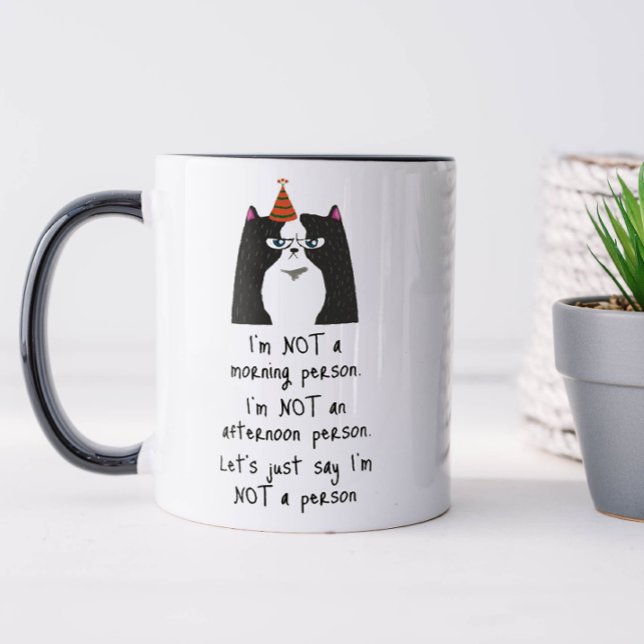 Funny Not a Morning Person Mug (Creator Uploaded)