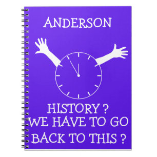 Funny notebook for history