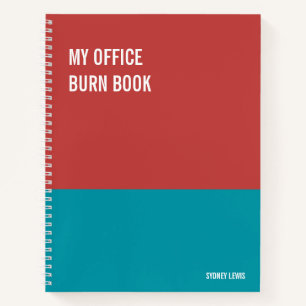 Funny Notebook, Humorous Writing Pad Journal, Note Notebook