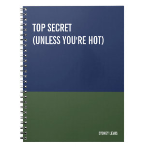 Funny Notebook, Humorous Writing Pad Journal, Note Notebook