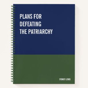 Funny Notebook, Humourous Writing Pad Journal, Not Notebook