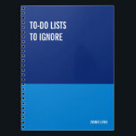 Funny Notebook, Humourous Writing Pad Journal, Not Notebook<br><div class="desc">Funny notebook to use for all your daily reminders,  deep thoughts and grievances,  or for just taking notes at school and work. It makes a great gift.</div>