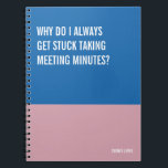 Funny Notebook, Humourous Writing Pad Journal, Not Notebook<br><div class="desc">Funny notebook to use for all your daily reminders,  deep thoughts and grievances,  or for just taking notes at school and work. It makes a great gift.</div>
