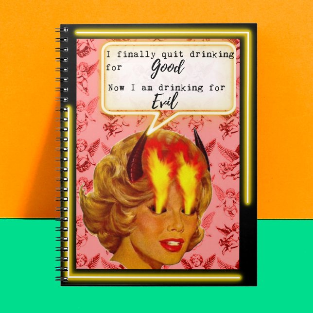 Funny Notebook Journal Best Friend Gift "Evil" (Creator Uploaded)