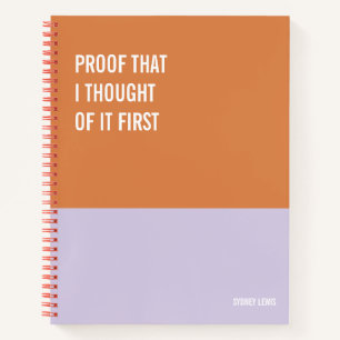 Funny Notebook, Snarky Writing Pad Journal, Note Notebook