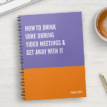 Funny Notebook, Snarky Writing Pad Journal, Note Notebook<br><div class="desc">Funny notebook to use for all your daily reminders,  deep thoughts and grievances,  or for just taking notes at school and work. It makes a great gift.</div>