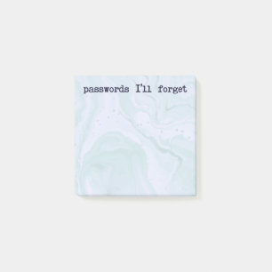 Funny Notes   Password Sticky Note   Office Notes